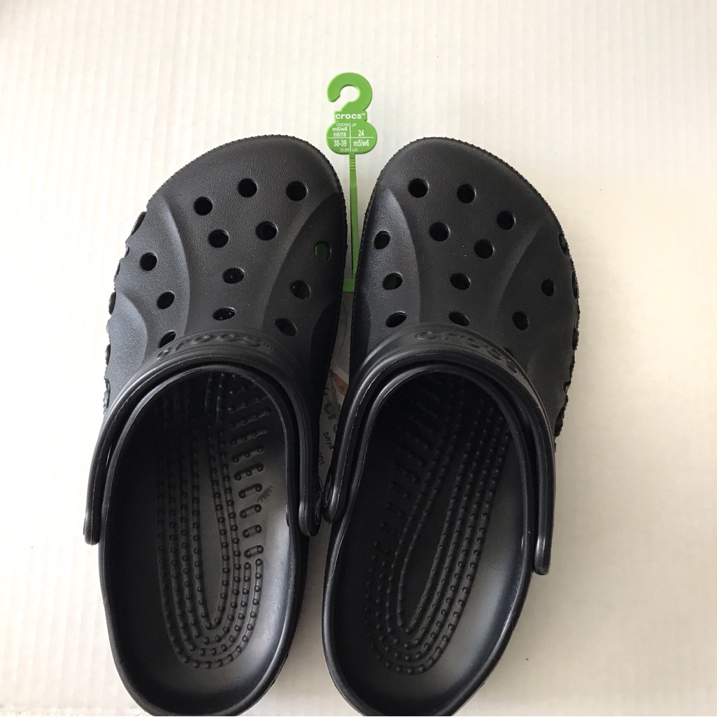 Unisex Black Crocs Clogs